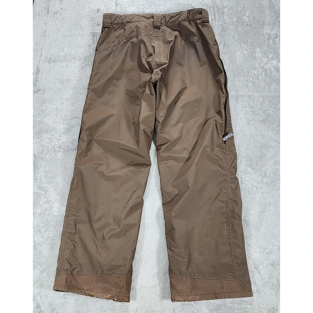 The North Face Pants Mens XL Brown HyVent Insulated Snow Ski‎ Waterproof Winter